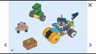 LEGO Unikitty Prince Puppycorn Trike 41452 Building Instructions