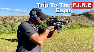 F.I.R.E Expo- Testing out Guns & Gear