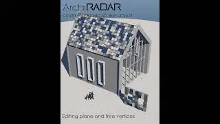 ARCHICAD Cladding BIM Object - Cladding Option Free vert A