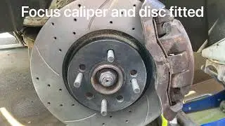 Ford Sierra 320mm front brake upgrade
