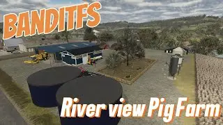 Pig Farm Build by the River!