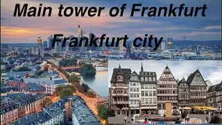 Frankfurt city Germany 🇩🇪 / main tower German/ travel to Germany/ medical student