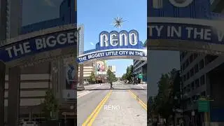 Driving Downtown & Midtown Reno 4K