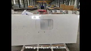 Carrara Custom-made Quartz Worktops for Atlanta Hospitality Countertop Package Project