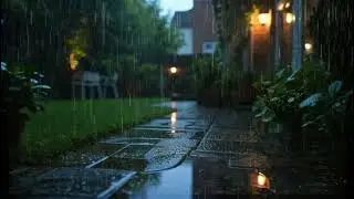Rainy Afternoon in the Backyard &mdash; Accompany Your Sleep with the Sounds of Nature