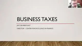Intro to Business Taxes