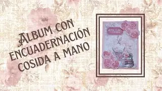 album encuadernacion cosida
