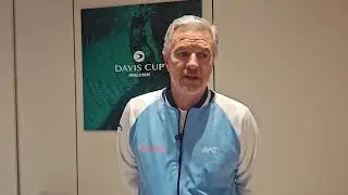 Frana analiza la previa de Argentina y Alemania en Copa Davis en Bologna 