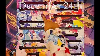 🔥DAY 24🔥Opening 2025 Pok&eacute;mon Holiday Calendar Boxes + Packs!!