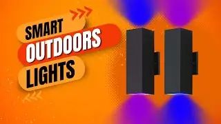 Kizon Smart Outdoor Sconce Lighting 2 Pack Review and Install