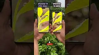Iphone 14 Pro Max vs Iphone 13 Mini Camera Test (5X Zooming) #iphone #shorts