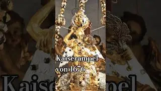 kaiserampel von 1676 in Wallfahrtkirche Mariahilf ob Passau. barock kirche in Bayern
