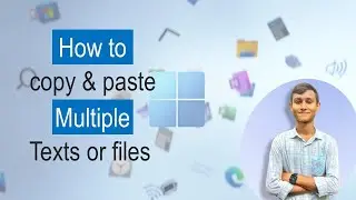 How to copy and paste Multiple texts and files | Windows Hacks series | Video 01