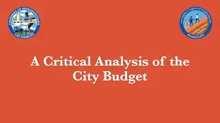 A Critical Analysis of the City Budget - 2021 Los Angeles Congress of Neighborhoods