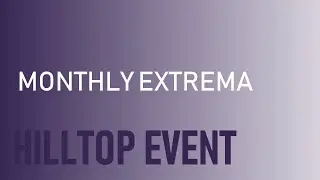 Hilltop Event: Monthly Extrema