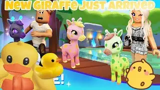 🦒New Giraffe To Unlock and Hatching Eggs in Ropets| Duckzo
