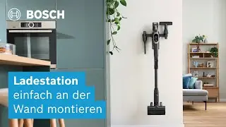 Schnell & einfach: Unlimited 10 Ladestation an der Wand montieren | Bosch Staubsauger