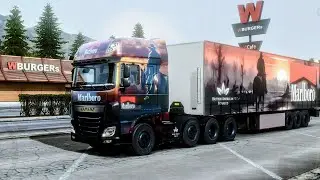 TRUCKERS OF EUROPE 3 | DAF MARLBORO SKIN | #6 GAMEPLAY | G.H.O.S.T