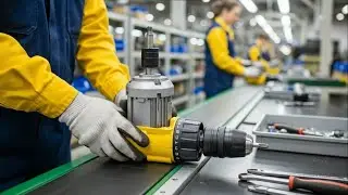 Power Drill Manufacturing Process | Inside a Modern Tool Factory
