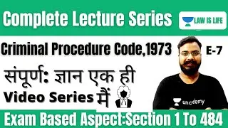 Sec 116 TO 124 | E7 | Marathon Session On Complete Criminal Procedure Code 1973 |CrPC Lecture Series