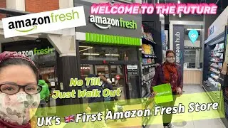 Inside UK&rsquo;s First Amazon Fresh Store | What To Expect | Europe&rsquo;s First Checkout Free Grocery Store