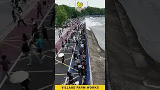 Massive Wave Surprises Onlookers 🌊 #TidalBore