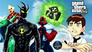 Aliens Escaped From Ben 10 Omnitrix In Gta 5 😱 | Franklin Collecting Ben 10 Aliens | Gta 5 Tamil