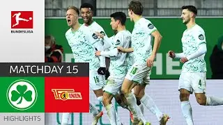 Гройтер Фюрт - Унион Берлин 1-0 | Основные моменты | 15-й тур &ndash; Бундеслига 2021/22