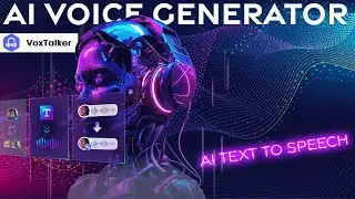 Генерация ИИ-озвучки из текста с помощью генератора голоса iRocket VoxTalker