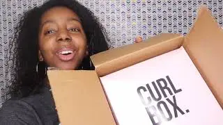 Curlbox September 2020 Unboxing l Afro Sheen Collection