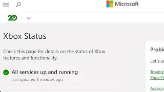Check Microsoft Xbox Service Status