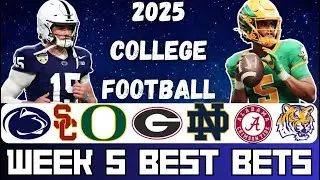 College Football Week 5 Best Bets & *Predictions* | Top Picks
