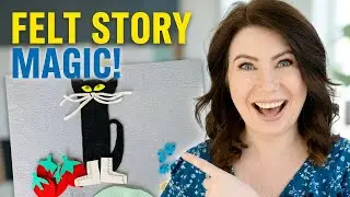 Pete the cat felt board story