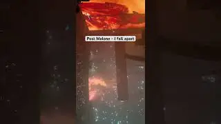 November 8 2019 Post Malone - I fall apart #concert  #music #postmalone