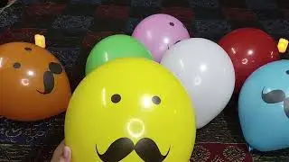 Funny face Balloon Pop| Relaxing Balloon Pop