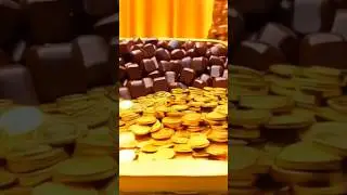 Fun chocolate #eatingsounds #chocolate #chocolatesounds#fyp#shortviral # thinkingchocolate#snacks