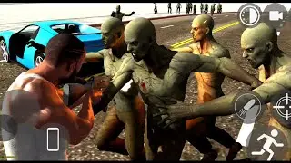 Zombie Attached On Franklin😲 | Indian Bike Driving 3D Game