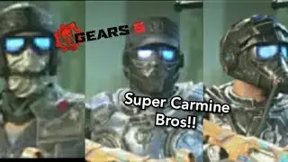 Saving Private Carmine (Gears 5 Academy Anthony / Firestarter Benjamin / Biker Gary TDM Gameplay)