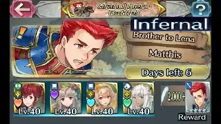 I beat the GHB infernal - Matthis (with F2P units with No SI but Seals)