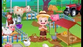 Baby Hazel Video Game - Baby Hazel Farm Tour - Baby Hazel Learning Games
