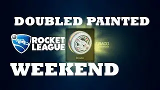DOUBLE PAINTED WEEKEND Crate opening | Rocket league