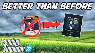 Liftable Pallets Update 1.1 | Farming Simulator 22