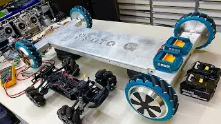 Всенаправленный FPV-ровер &mdash; ориентация колёс Mecanum