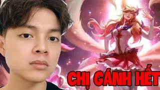 Leo Rank Kim Cương Siêu Tốc Với Giáo Án Ahri Pha Lê | Vũ Liz TFT