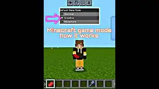 Servival, creative, adventure How it works🤔 in Minecraft full explanation #minecraft #modes #tamil