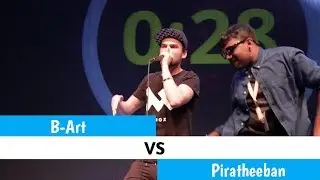 B-ART VS PIRATHEEBAN | 1/2 Final Shootout Beatbox Battle 2017