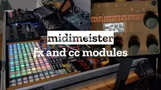 midimeister - FX and CC modules