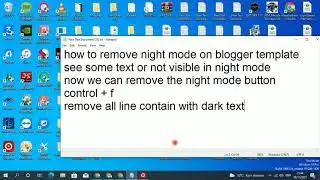 how to remove night mode dark mode on any blogger template