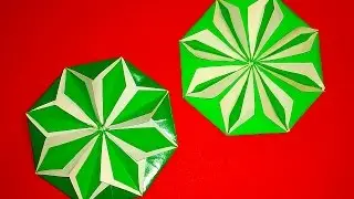Origam coaster. Hexagonal origami coaster /placemat. DIY Easter decorations