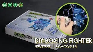 DIY004 FIGHTER BATTLE ARENA- DIY BOXING